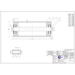 Rolka transportowa ø60/3 M10 wewnętrzny